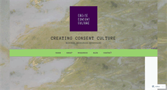 Desktop Screenshot of creatingconsentculture.org
